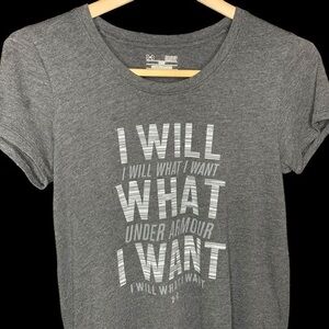 Under Armor Women’s Motivational T-Shirt Small S